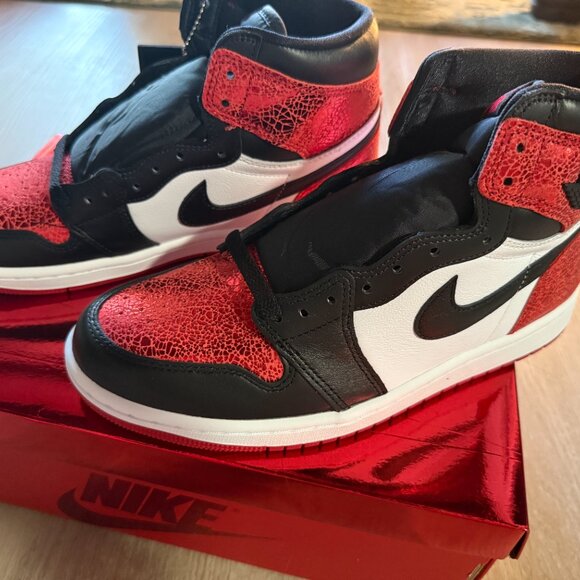 Air Jordan 1 Retro High OG Ruby - W10 - Picture 5 of 11